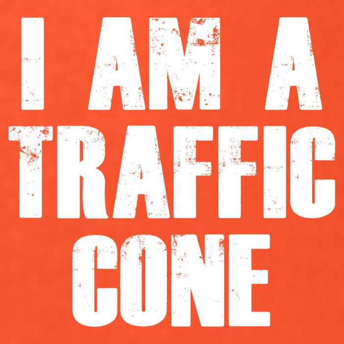 I Am a Traffic Cone Lazy costume Premium T-Shirt