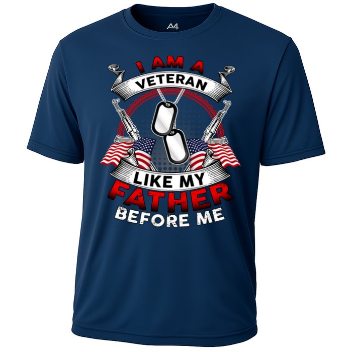 I Am A Veteran Like My Father Before Me Performance Shirt