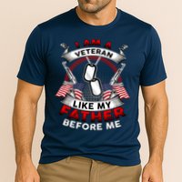 I Am A Veteran Like My Father Before Me Performance Shirt