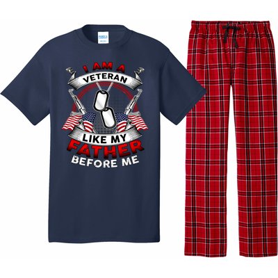 I Am A Veteran Like My Father Before Me Pajama Set