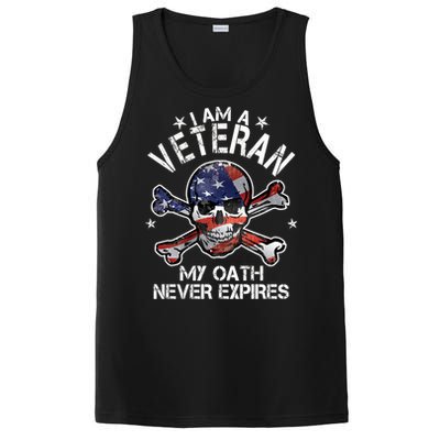 I Am A Veteran My Oath Never Expires PosiCharge Competitor Tank