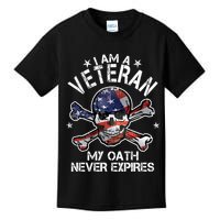 I Am A Veteran My Oath Never Expires Kids T-Shirt