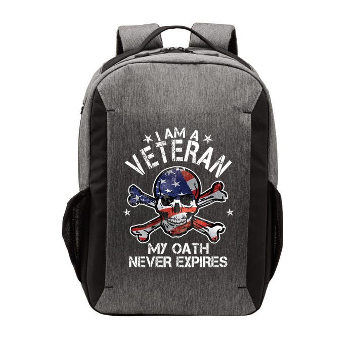 I Am A Veteran My Oath Never Expires Vector Backpack