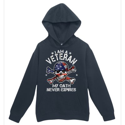 I Am A Veteran My Oath Never Expires Urban Pullover Hoodie