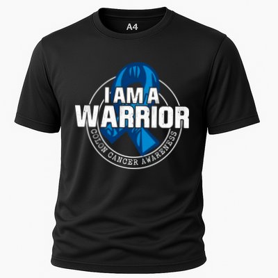 I Am A Warrior Colon Cancer Awareness Cooling Performance Crew T-Shirt