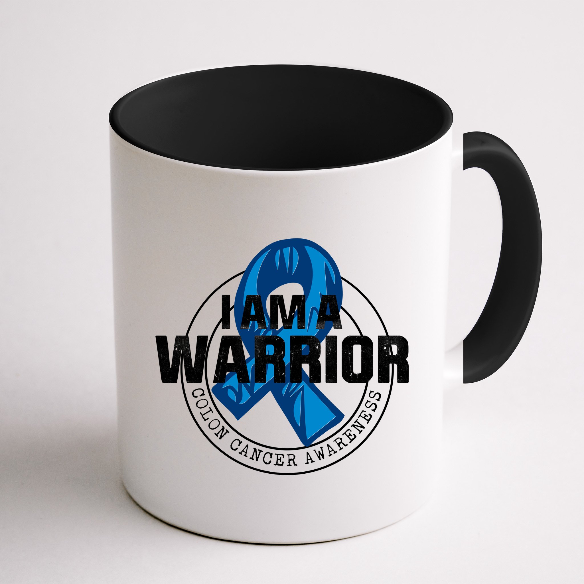I Am A Warrior Colon Cancer Awareness Mug