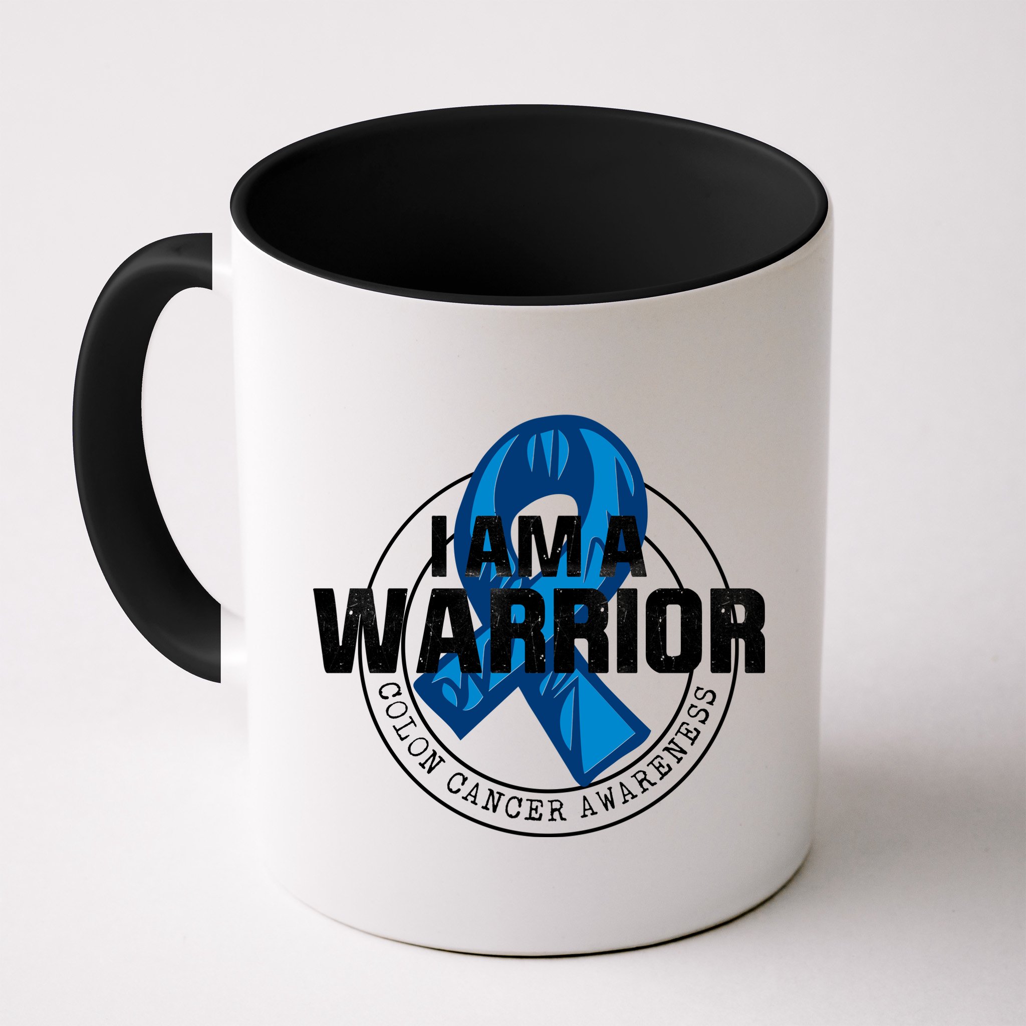 I Am A Warrior Colon Cancer Awareness Mug