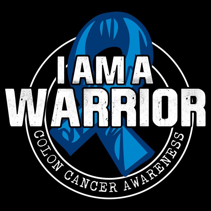 I Am A Warrior Colon Cancer Awareness Toddler T-Shirt