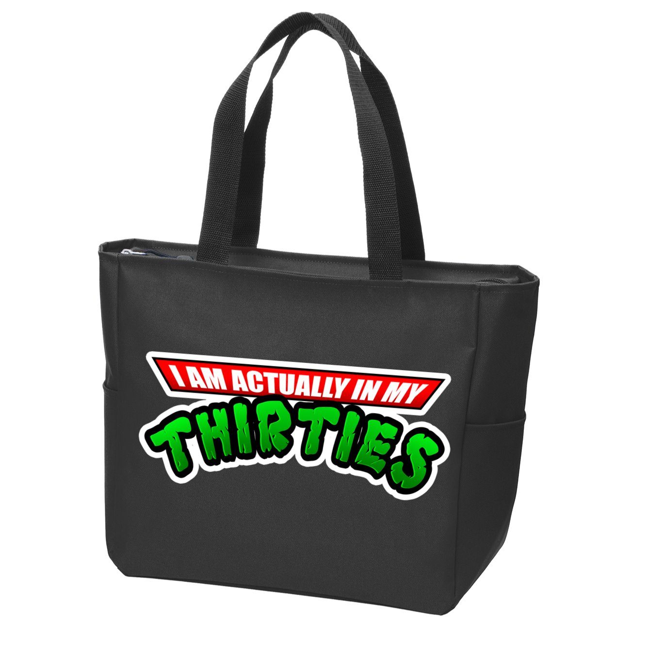I Am Actually In MY Thirties Zip Tote Bag