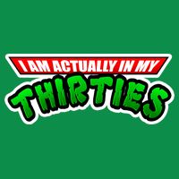 I Am Actually In MY Thirties Mesh Reversible Basketball Jersey Tank