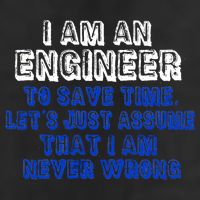 I Am An Engineer Save Time Never Wrong Cool Comfort Performance Bucket Hat