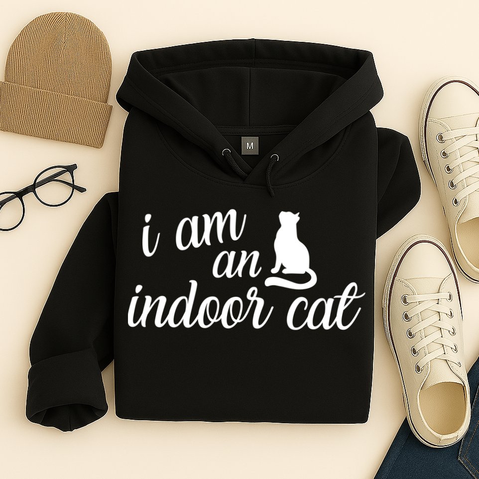 I Am An Indoor Cat Hoodie