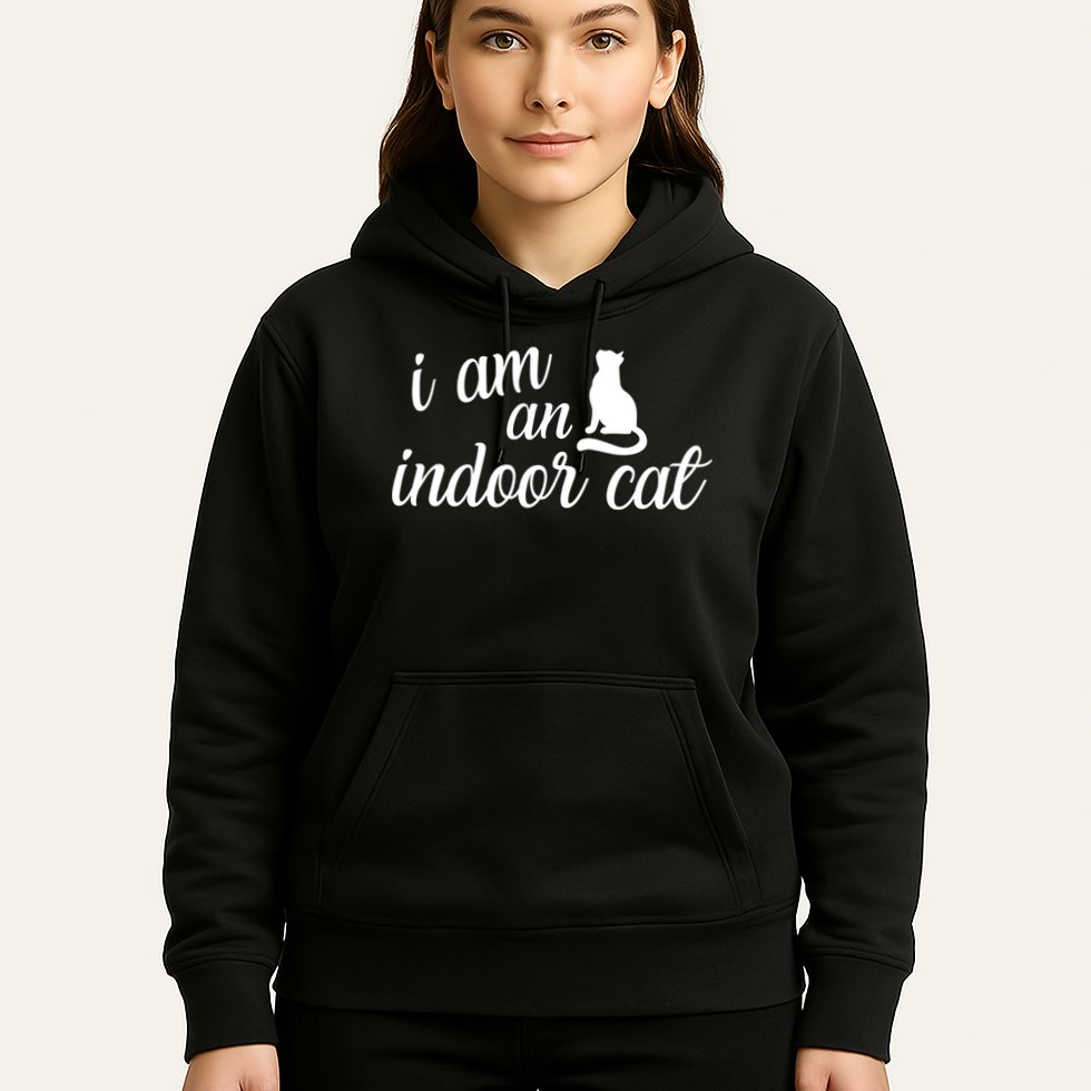 I Am An Indoor Cat Hoodie