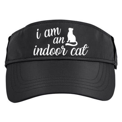I Am An Indoor Cat Adult Drive Performance Visor