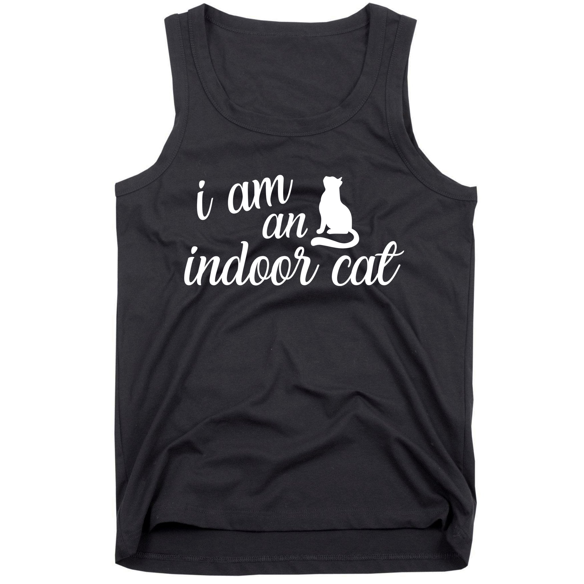I Am An Indoor Cat Tank Top
