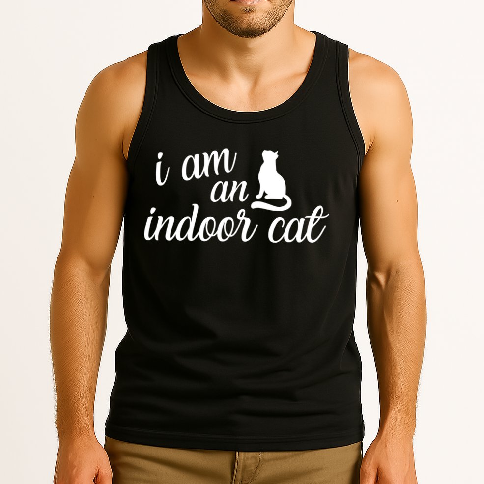 I Am An Indoor Cat Tank Top