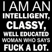 I Am An Intelligent Classy Educated 16 in Basic Backpack