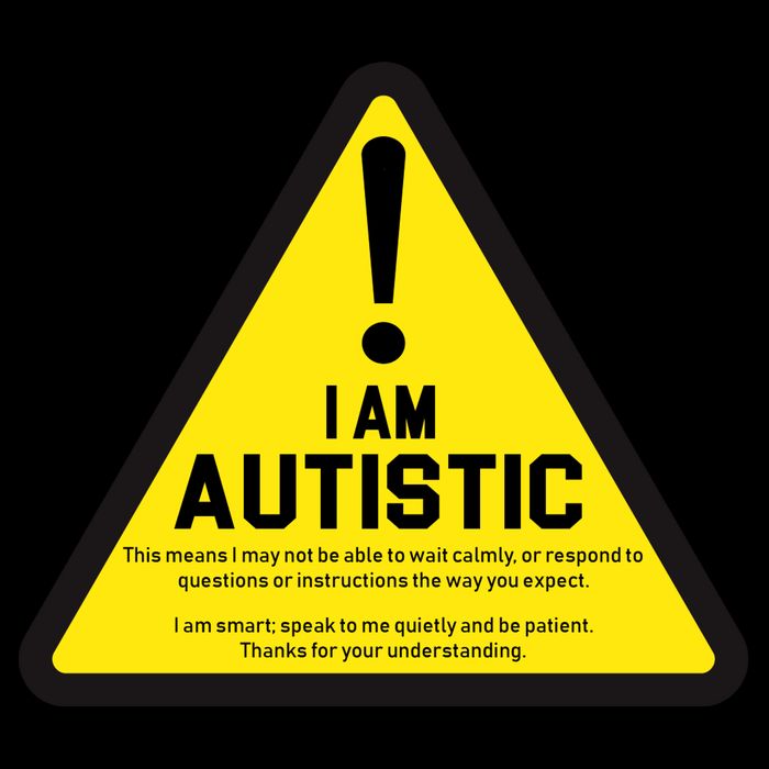 I Am Autistic Autism Warning Sign Wool Snapback Cap