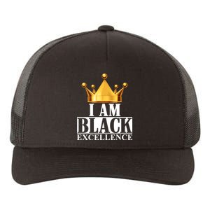 I Am Black Excellence Yupoong Adult 5-Panel Trucker Hat