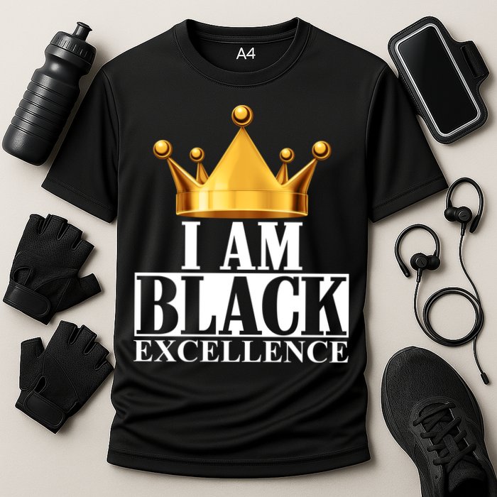 I Am Black Excellence Performance Shirt