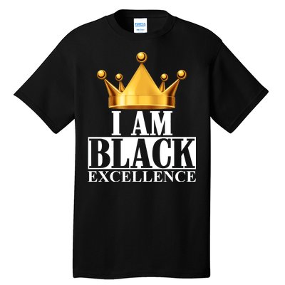 I Am Black Excellence Tall T-Shirt