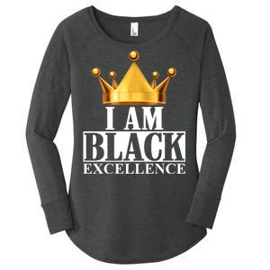 I Am Black Excellence Women's Perfect Tri Tunic Long Sleeve Shirt