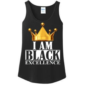 I Am Black Excellence Ladies Essential Tank