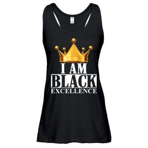 I Am Black Excellence Ladies Essential Flowy Tank