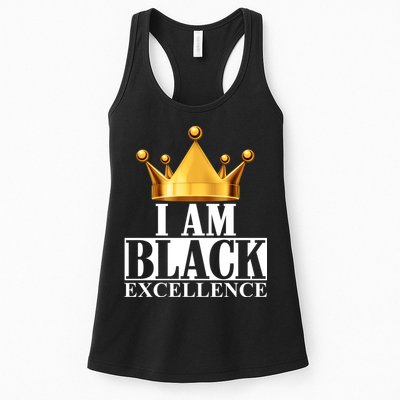 I Am Black Excellence Womens Tank Top
