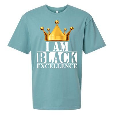 I Am Black Excellence Sueded Cloud Jersey T-Shirt