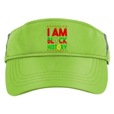 I Am Black History Adult Drive Performance Visor