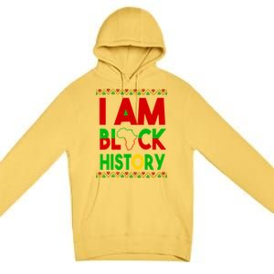 I Am Black History Premium Pullover Hoodie