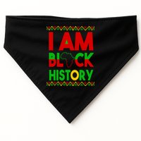I Am Black History USA-Made Doggie Bandana