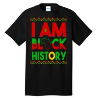 I Am Black History Tall T-Shirt