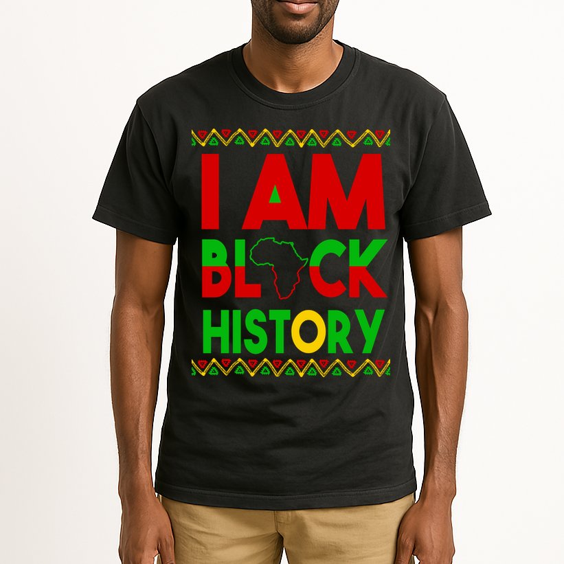 I Am Black History Tall T-Shirt