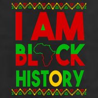 I Am Black History Adult Drive Performance Visor