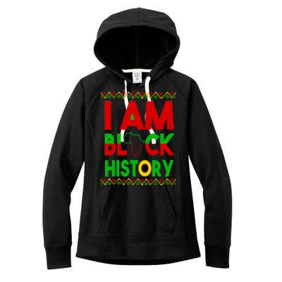 I Am Black History Women's Fleece Hoodie