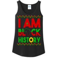 I Am Black History Ladies Essential Tank