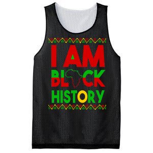 I Am Black History Mesh Reversible Basketball Jersey Tank