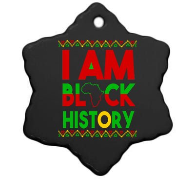 I Am Black History Ceramic Star Ornament