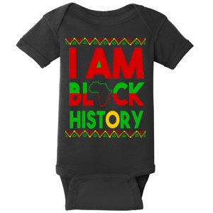 I Am Black History Baby Bodysuit