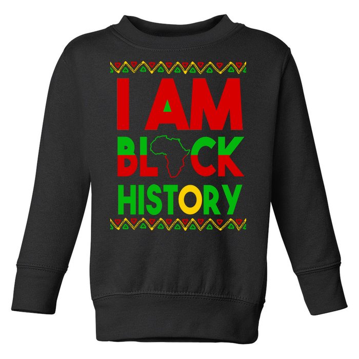 I Am Black History Toddler Sweatshirt