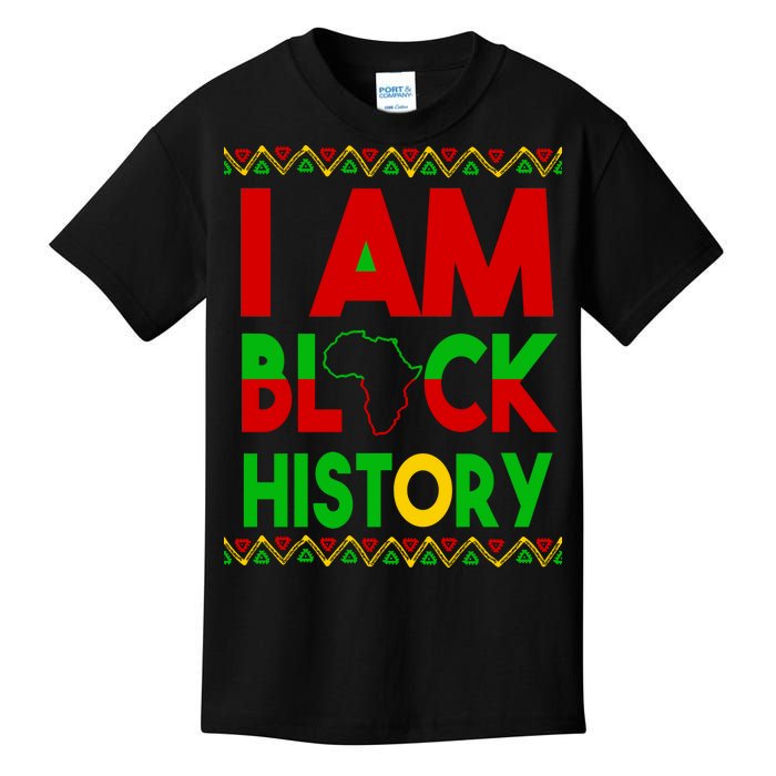 I Am Black History Kids T-Shirt