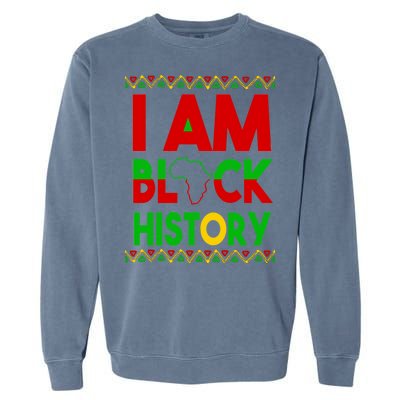 I Am Black History Garment-Dyed Sweatshirt