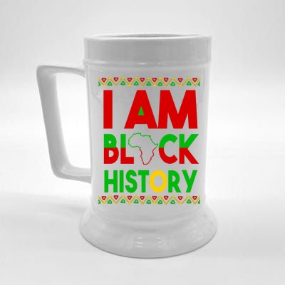 I Am Black History Beer Stein