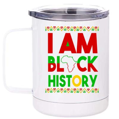 I Am Black History 12 oz Stainless Steel Tumbler Cup