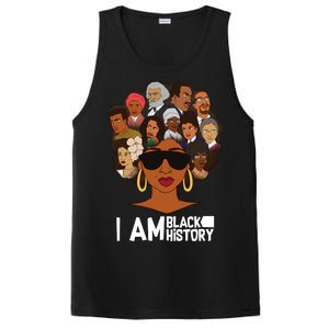 I Am Black History Love My Roots PosiCharge Competitor Tank