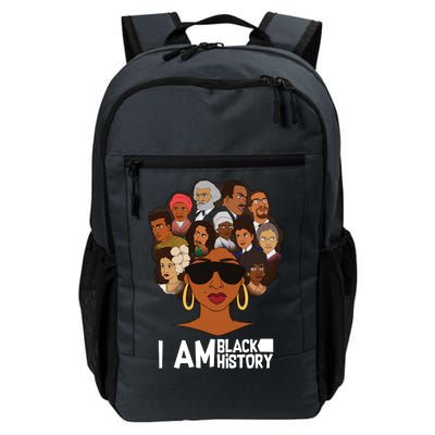 I Am Black History Love My Roots Daily Commute Backpack