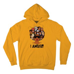 I Am Black History Love My Roots Hoodie