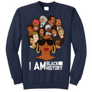 I Am Black History Love My Roots Sweatshirt